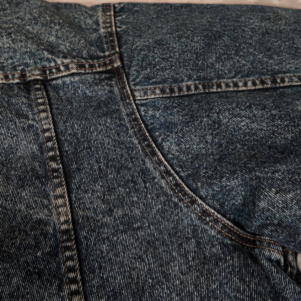 🔥 Vintage Levi’s Acid Wash Denim Trucker Jacket - XL - 80s/90s Style 🔥 - Picture 10 of 10